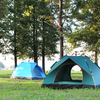 Nouvelle tente imperméable pour 3-4 personnes, entièrement automatique, à démarrage rapide, portable, pliable, pratique pour les voyages, épaissie, résistante à la pluie