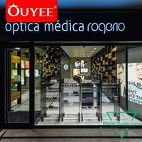 Présentoir de lunettes de soleil Ray-Ban modernes et tendance, fabriqué sur mesure en usine, avec éclairage LED et assemblage facile – Vente directe usine