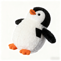 Peluche pingouin personnalisée haut de gamme, jouet en peluche doux de qualité supérieure avec un savoir-faire professionnel pour des cadeaux exclusifs