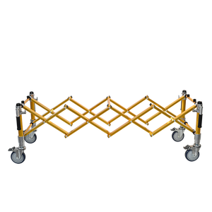 Chariot de cercueil en alliage d'aluminium Chariot de civière Chariot de cercueil d'église Camion de lit <span class=keywords><strong>funéraire</strong></span> léger Chariot de cercueil de présentation <span class=keywords><strong>funéraire</strong></span> - Product Image 3