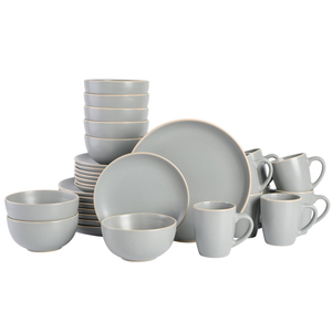 Classiques <span class=keywords><strong>En</strong></span> Céramique Vaisselle 16pcs Grès Ensemble De Vaisselle Chine Gros Noir Dîner Ensemble <span class=keywords><strong>Porcelaine</strong></span> Vajillas <span class=keywords><strong>Service</strong></span> Pour 4 - Product Image 2