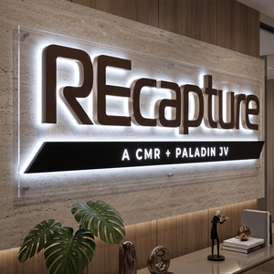 Custom Led Sign for Business Sign Led Letter Sign 3D Backlit Acrylic Sign for Beauty Salons Wall Logo Electronic Signs - Product Image 1