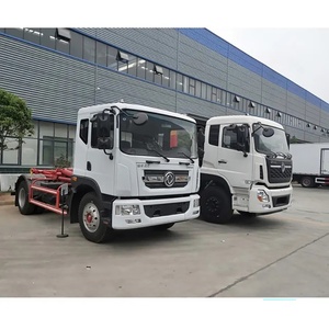 Camión de Basura Dongfeng 4x2 de 12 Toneladas con Sistema de Elevación Palfinger, Camión de Basura con Brazo de Gancho, Camión de Basura Roll-Off - Product Image 2
