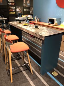 Mesa de <span class=keywords><strong>bar</strong></span> de área de descanso de oficina de alta calidad de diseño moderno Mesa alta para <span class=keywords><strong>lugar</strong></span> de trabajo - Product Image 3
