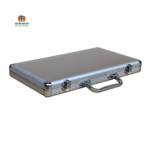 Tùy chỉnh nhôm Poker chip lưu trữ Quà Tặng hiển thị trường hợp hộp công cụ thể loại với EVA và kim loại OEM/ODM hỗ trợ - Product Image 2