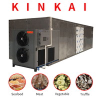 Déshydrateur industriel automatique à air chaud en acier inoxydable haute capacité pour la transformation alimentaire : viande séchée, saucisses, poitrine de poulet