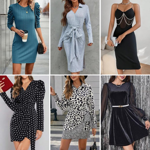 Ropa de Marca Hot Mix en Liquidación: Lotes Mixtos al por Mayor de Vestidos Casuales y Camisetas para Mujer, Entrega Aleatoria - Product Image 6