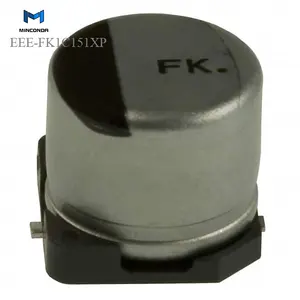 (Aluminum Electrolytic Capacitors 150uF 20% Radial, Can) EEE-FK1C151XP