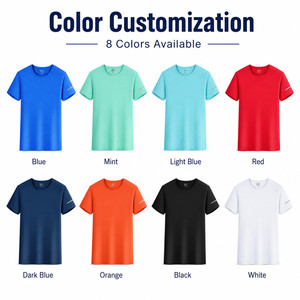 T-shirt de sport Dry Fit personnalisé avec logo, haute qualité, réfléchissant, en maille, streetwear, vêtements pour <span class=keywords><strong>homme</strong></span>, fournisseur en gros - Product Image 3