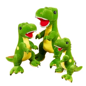 Tyrannosaurus brinquedo de pelúcia bonito grande bolinhas dinossauro boneca travesseiro presente das crianças para as crianças crianças meninos meninas