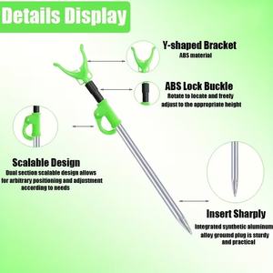 <span class=keywords><strong>Support</strong></span> de <span class=keywords><strong>canne</strong></span> à pêche en forme de Y simple pour la pêche au lancer, <span class=keywords><strong>support</strong></span> de <span class=keywords><strong>canne</strong></span> à pêche de surf - Product Image 3