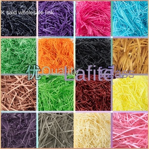 Tùy chỉnh số lượng lớn Raffia có nhu cầu dây không tráng tình yêu cỏ với nhựa chải đôi bên giấy kẹo Hộp quà tặng Hộp phụ - Product Image 3