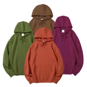 Sweat-shirt unisexe personnalisé en molleton 100 % coton brodé, pull à capuche uni, streetwear, sweat-shirt en tissu éponge - Product Image 6