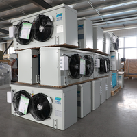 Unité de condensation d'unité de compresseur à défilement refroidi par air par évaporation monobloc d'approvisionnement d'usine pour chambre froide
