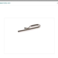 Connecteur fourche en cuivre pour applications d'automatisation industrielle AB B Robot, goupille de retenue pour joint de tuyau de peinture 3HNA012852-001