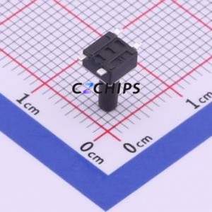 UK-B0206-G9-250 Tactile Switch SMD-4P,4.5x4.5mm Switch Single Pole Single Throw Round Button 2.5N Vertical Mount - Product Image 2