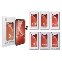 Écran de smartphone RJ INCELL pour iPhone X XS MAX 11 12 Mini 13 Pro 14 Plus 15 Pro Max, réparation d'écran LCD de téléphone portable, écrans LCD de téléphone portable