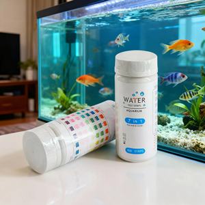 망토 어항 물 테스트 키트 아질산염소가 포함 된 수족관 물 테스트 스트립 <span class=keywords><strong>PH</strong></span> 경도 탄산 - Product Image 1