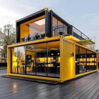 Maison conteneur pliable sur mesure au design créatif pour usage commercial (bureaux, hôtels, commerces) – Maisons préfabriquées modernes