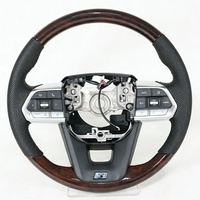 Volante de Madera de Lujo para Toyota N70 N80 FJ200 Hilux Corolla Camry Fortuner Supra Prado Tacoma Crown