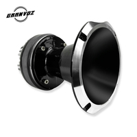 Haut-parleur de compression super tweeter de 300 watts avec driver en aluminium et diffuseur, diaphragme en titane de 2 pouces, pour avertisseurs sonores de voiture