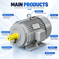 Moteur électrique asynchrone triphasé AC BIOTE 4kW à enroulement en cuivre pur, protection IP55 pour équipement industriel