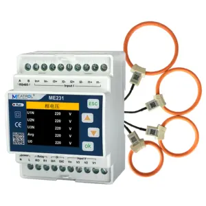 ME231 Advanced Digital Energy Meter Three-Phase Modbus Protocol Compatible Precise Counting Single Three Phase Applications