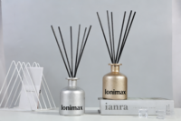 Diffuseur à bâtonnets en verre écologique longue durée 200 ml, huile parfumée sans alcool, désodorisant pour la maison, aromathérapie, bricolage, mariage