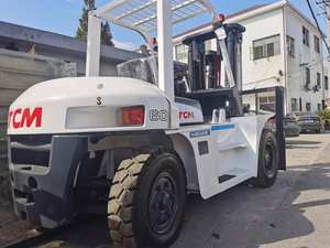 Le Japon a importé de la peinture originale mini chariot élévateur d'occasion TCM FD60 6 tonnes en bon état pour la vente de machines de construction en stock - Product Image 4