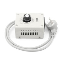 Contrôleur de vitesse de puissance à tension variable AC 220V WBT 4000W pour variateur de température de moteur de vitesse de ventilateur