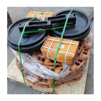 Chaîne de chenille en acier pour excavatrice JS300 JS305 JS330 avec assemblage de sabots – Neuve