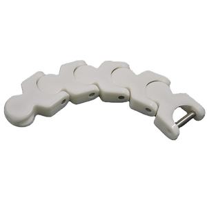 Transportador de POM <span class=keywords><strong>PL</strong></span> 1700 Multi-Flex Chain Best Sales para varias cajas de embalaje y transporte de contenedores de productos lácteos - Product Image 1