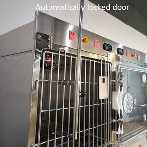 Hayvan köpek kızılötesi terapi veteriner kafes Vet paslanmaz çelik UV LED ışık fizyoterapi oksijen <span class=keywords><strong>Pet</strong></span> üreme kafesi - Product Image 2