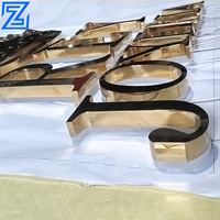 Lettres LED personnalisées en acrylique rétroéclairées et logos lumineux