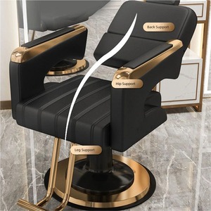 Silla de Barbería Ajustable, Reclinable, Giratoria 360 Grados, Silla de Manicura, Tatuaje y Belleza, Mueble de Salón para Hogar y Tienda - Product Image 1
