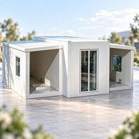 Maison Modulaire Entièrement Finie en Panneaux Sandwich Laine de Roche avec Salle de Bain et Cuisine – Unité d'Hébergement pour Complexes Hôteliers