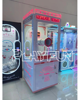 Machine de jeu d'arcade à monnayeur pour attraper les billets et les pièces, avec prix surprise et thème de sauvetage Hurricane