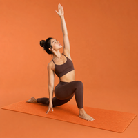 Tapete de Yoga Yugaland Flagship 230 de un Solo Color, TPE, Antidesgarros, Antideslizante, para Entrenamiento Profesional en Gimnasio - Yugaland