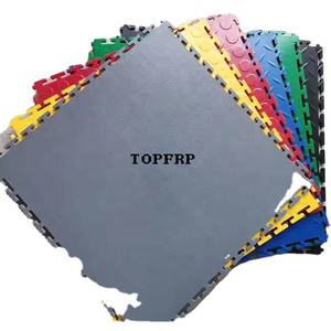 Precio de fábrica, baldosas de PVC entrelazadas, suelos de plástico de alta resistencia - Product Image 2