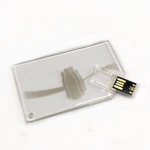 <strong>MP</strong>-001 Customized Full Color Print 8GB Transparent Business Card 3.0 Usb <strong>Flash</strong> Drive - Product Image 6