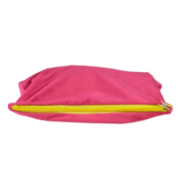 Sac en velours avec fermeture éclair dorée, doublure douce, sac de rangement pour accessoires de mahjong, pour le divertissement familial et entre amis