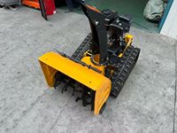 Robot souffleur à neige télécommandé sur chenilles pour le déneigement des routes et des parkings – Approvisionnement direct usine
