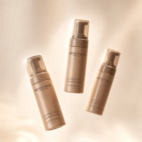 Flacon de sérum tonique de qualité cosmétique, flacon de nettoyant moussant, flacon de savon liquide en plastique provenant d'un fabricant d'emballages chinois