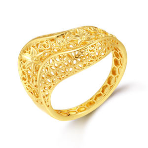 광동 황동 금도금 반지 남성 여성 힙합 24k 황동 너클 링 - Product Image 3