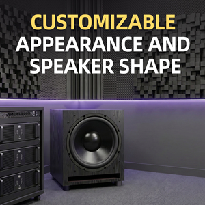 CHORDIO BW15D Subwoofer amplifié haut de gamme, système de haut-parleurs actifs pour un son surround haute fidélité pour cinéma maison - Product Image 3