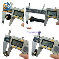 Valves de pneus TPMS sans chambre à air en aluminium pour surveillance de la pression des pneus