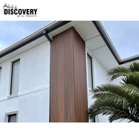 Discovery Factory Fournisseur chinois de carreaux extérieurs Panneaux de revêtement mural en fibre de ciment Wpc Revêtement extérieur en composite pour la maison