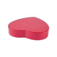 Boîte à bonbons en forme de cœur rouge vide, en papier artistique de 2 mm d'épaisseur, avec revêtement UV, gaufrage mat, boîte cadeau pour l'emballage alimentaire