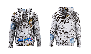 Tùy Chỉnh Hoodies Chất Lượng Cao Người Đàn Ông Của Đầy Đủ Thăng Hoa In Ấn Thoáng Khí Fleeced Vải Thể Thao Hoodies - Product Image 3