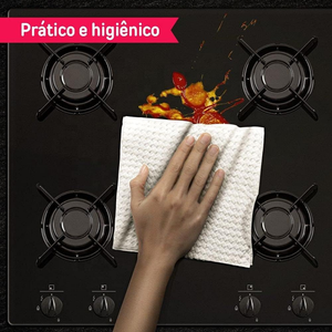 Рулон стеклоочистителя brazil rolo pano multiuso para limpeza em geral branco Reutilizavel Branco Com - Product Image 4